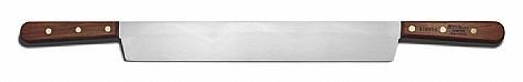 14 inch double handle cheese knife