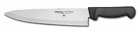 Cuchillo Chef de 10″, mango negro